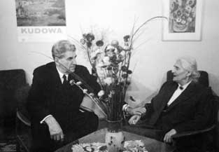 K.o. Borchardt z matka - 1975 r,  fot. arch. 
            E. Ostrowska